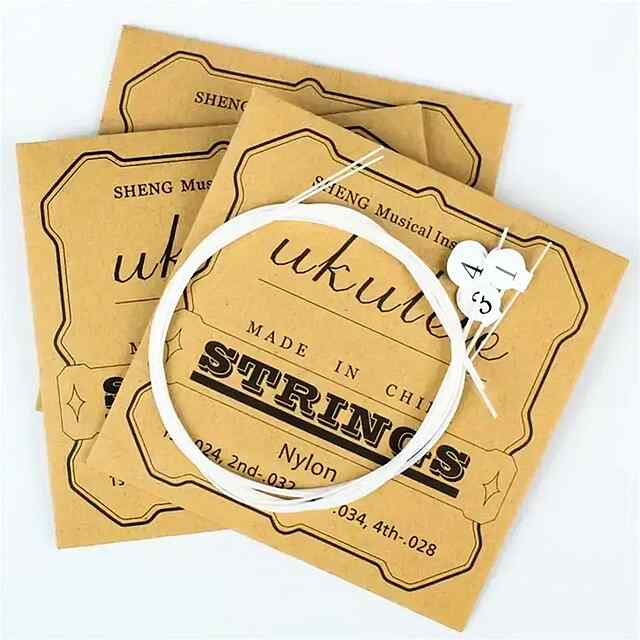 4 струни для укулеле - набір, класична укулеле - 2 фото товару