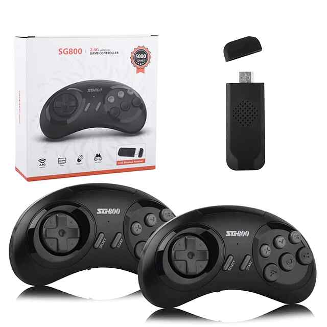 4K HDMI приставка 2700  ігор   MD Genesis SEGA ретро, бездротові джойстики
16-бітна Sega Genesis з понад 2700 вбудованими іграми. Бездротові геймпади. Підтримка TF карт для власних ігор