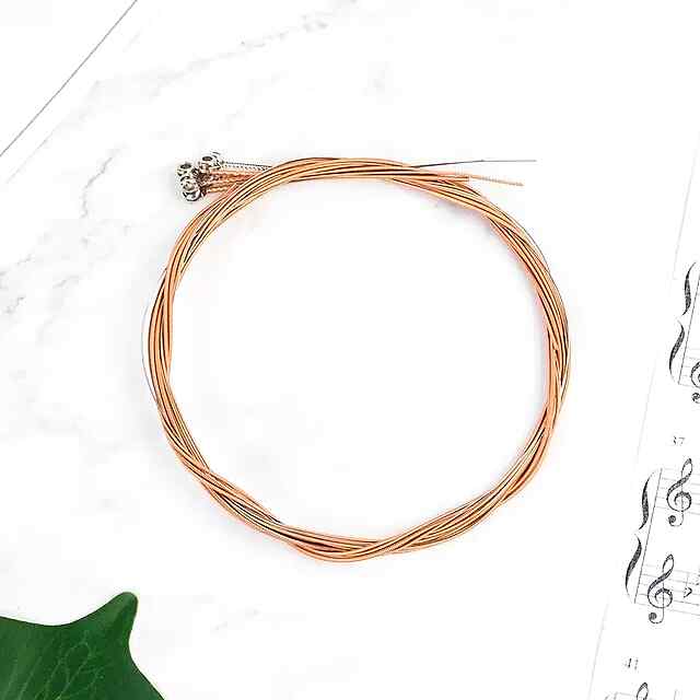 6 мідних струн для акуст. гітари   3 медіатори та бокс у подарунок - 2 фото товару