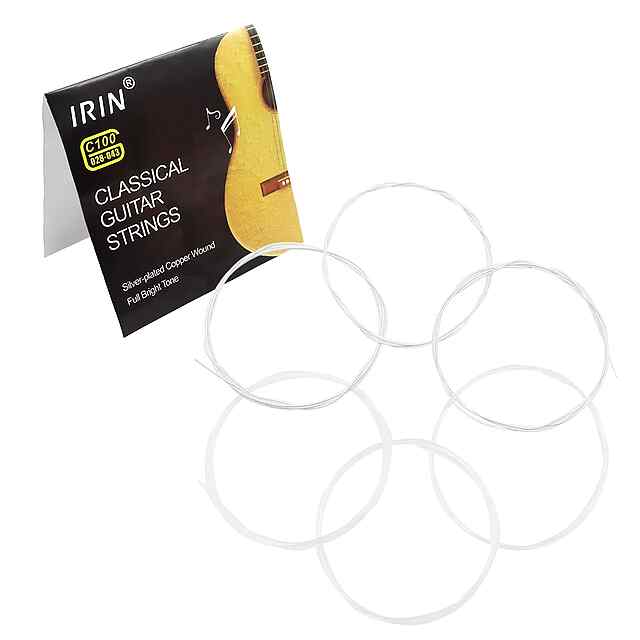 Нейлонові струни для класичної гітари (6шт) - набір для початківців та музичних шкіл