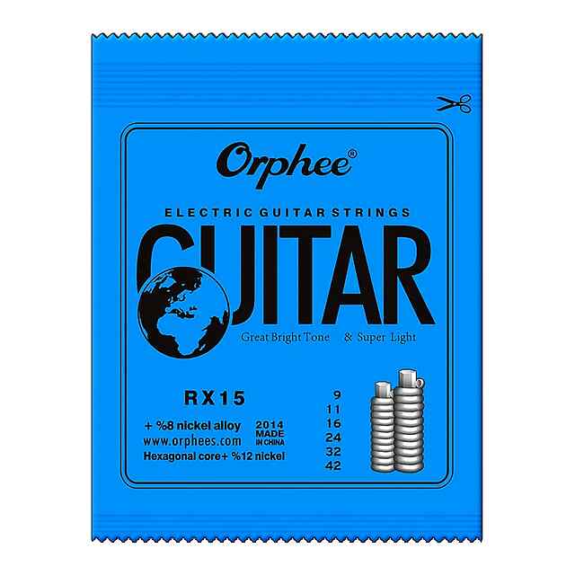 Гітарні струни сталеві класичні комплект 6 шт. для класичної гітари легка установка