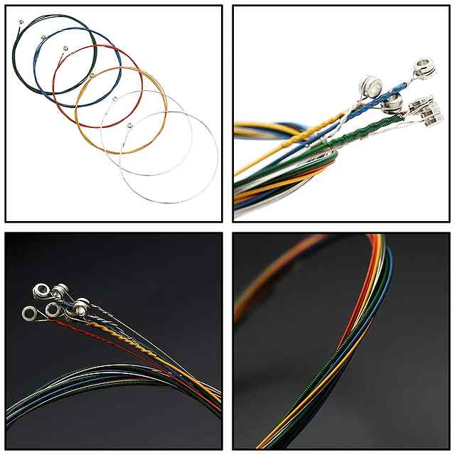 6 нейлонових струн для класичної гітари   встановлення - 1 фото товару