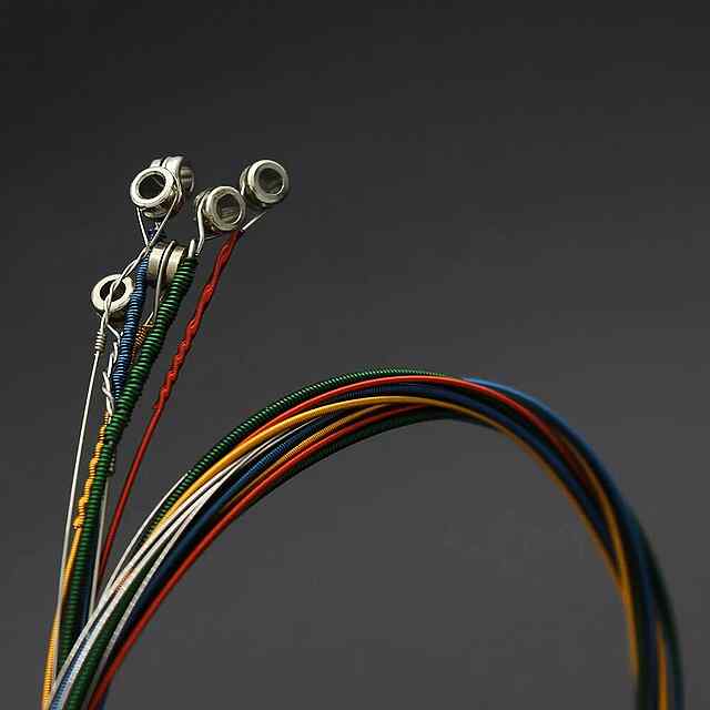 6 нейлонових струн для класичної гітари   встановлення - 2 фото товару