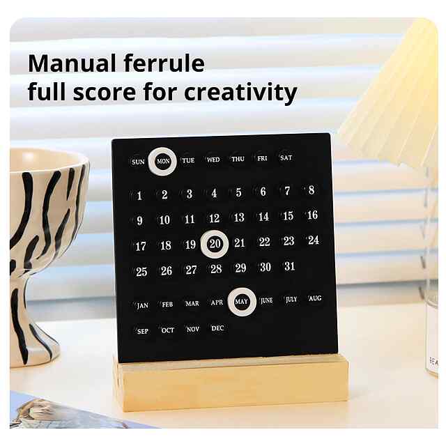 Акрил дерево календар щоденний Україна. - 1 фото товару