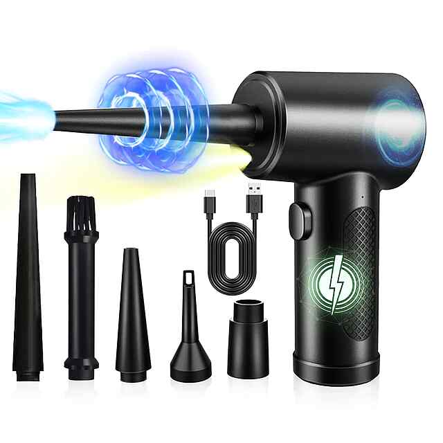 Акумуляторний бездротовий Air Duster C4915, 3 режими   ліхтарик - Знижка!