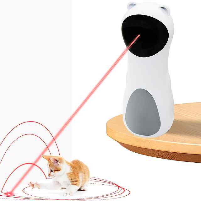 Автоматична іграшка лазерна указка для котів - активні розваги, здоров'я та рух. Доставка по Україні. - 2 фото товару