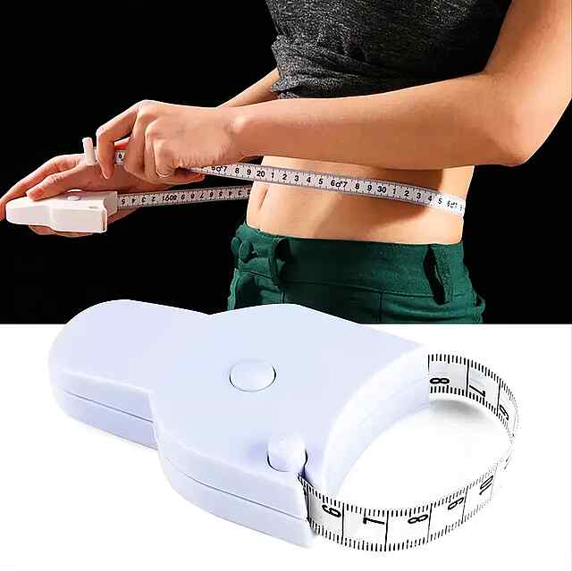 Автоматична рулетка для вимірювання об'ємів тіла, довжиною 150см, з фіксатором