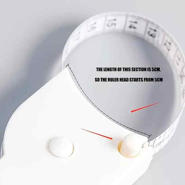 Автоматична вимірювальна рулетка - кравецька, гнучка, м'яка, самозатягується, до 150см. - 3 фото товару