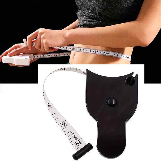 Автоматична вимірювальна стрічка для тіла, довжиною 150 см. Зручний футляр та кнопка самозатягування. Для кравців і домашнього користування.