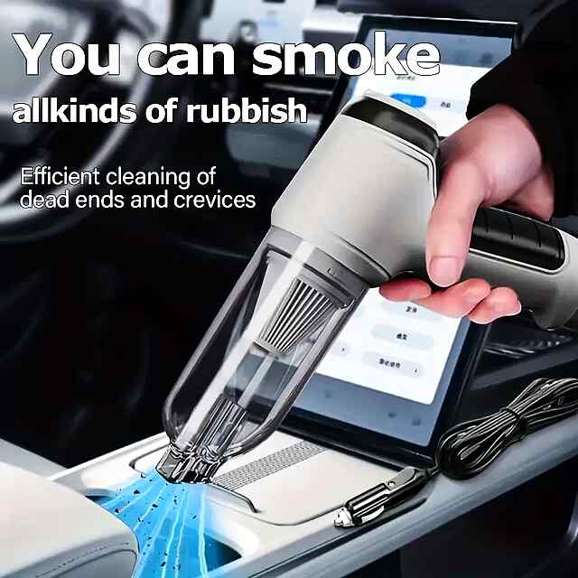 Автомобільний пилосос 200 Вт   повітродувка | Ідеальна чистота та комфорт в авто