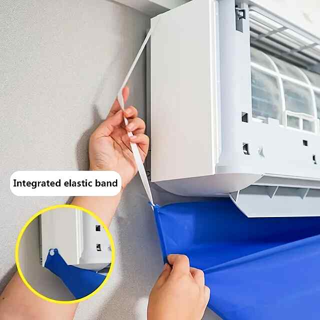 Багаторазовий чохол для миття кондиціонера - захист від бруду та бризок. Чистота без клопотів! - 1 фото товару