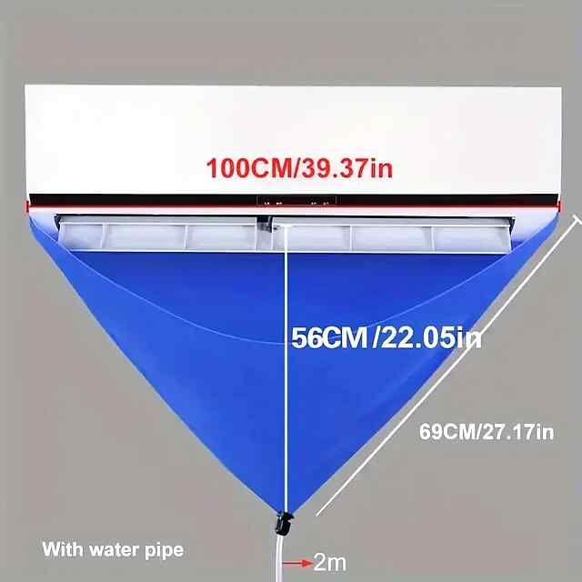 Багаторазовий чохол для мийки кондиціонера: Чистота без мороки! - 2 фото товару