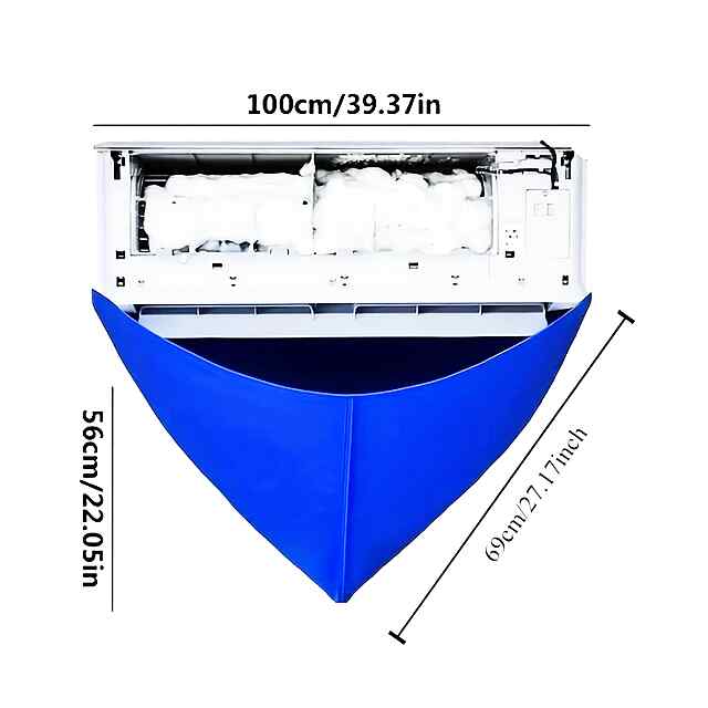 Багаторазовий захисний чохол для миття кондиціонерів - чистий дім без бруду!