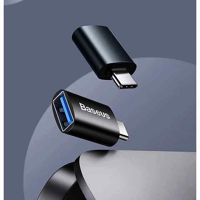 Baseus Type C - USB 3.1 OTG Адаптер, Швидка Передача Даних та Зарядка