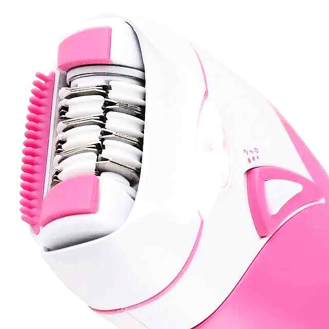 Бездротовий епілятор Surker – рожевий, акумуляторний, підсвічування, швидке видалення волосся з тіла. 50 грн - 3 фото товару