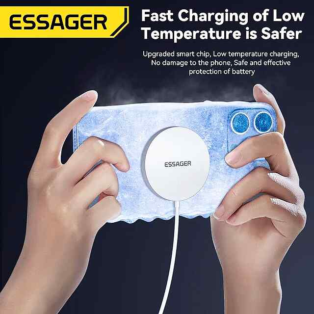Безпровідний Зарядний Пристрій 15W Магнітний для iPhone 12/13/14/15 Швидка З/К Україна - 2 фото товару