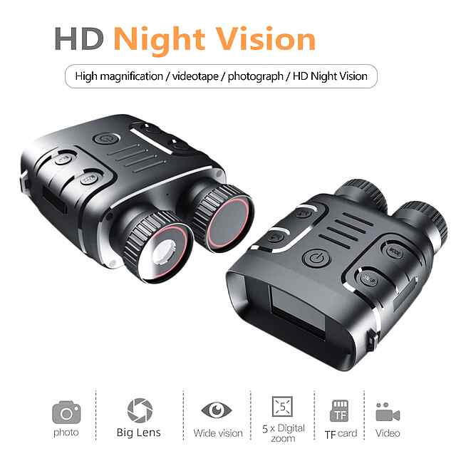 Бінокулярний прилад нічного бачення 1080P - полювання, туризм та спостереження!