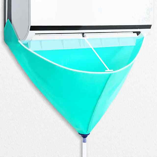 Чохол для миття внутрішнього блоку кондиціонера багаторазовий. Захист від бризок. Чистота без прибирання.