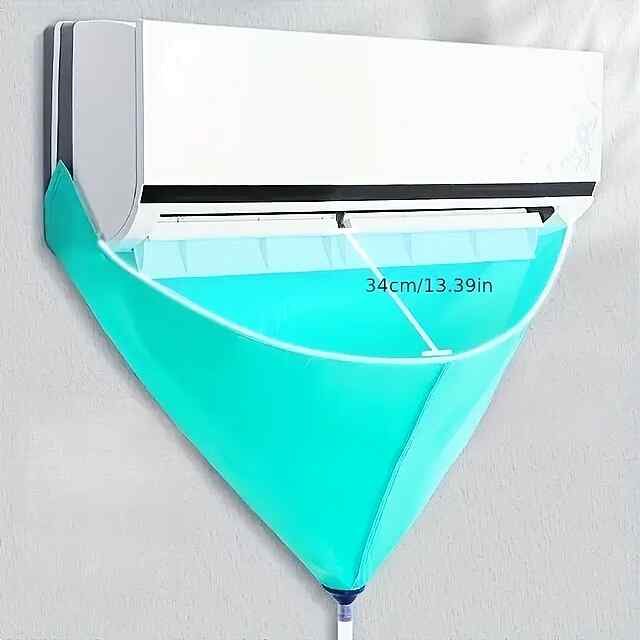 Чохол для миття внутрішнього блоку кондиціонера багаторазовий. Захист від бризок. Чистота без прибирання. - 1 фото товару