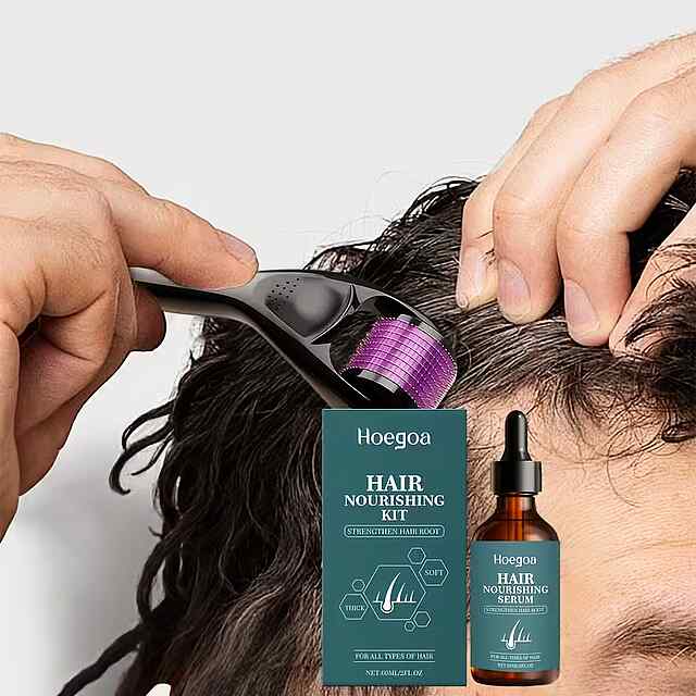 Дермаролер 540 гол   Колагенова Есенція для волосся. Зволоження та живлення ✨ - 1 фото товару