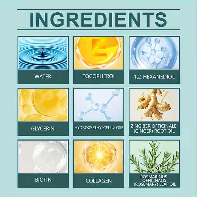 Дермаролер з есенцією для росту волосся, Розмарин-Колаген 540 голок   60 мл - 3 фото товару