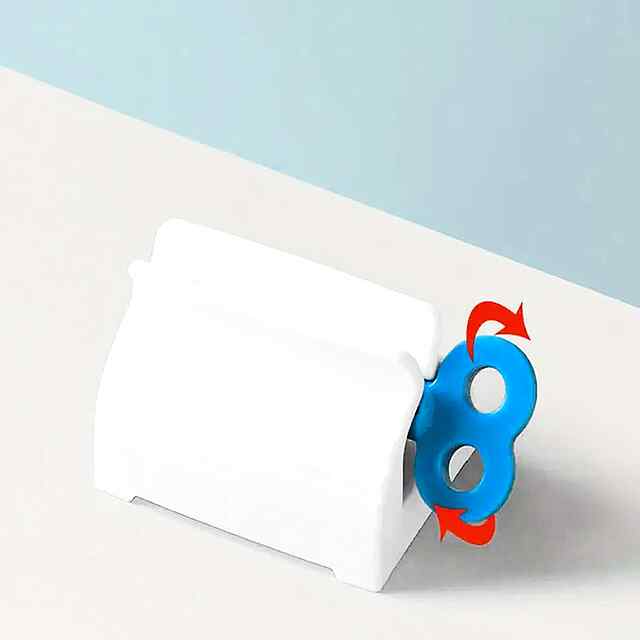 Дозатор для зубної пасти багатофункціональний, економний, компактний - лад у ванній - 2 фото товару