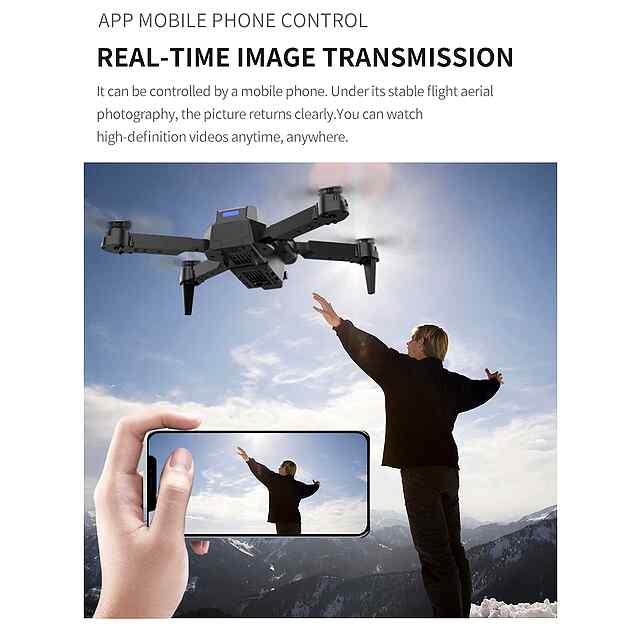 Дрон E88 з 4K камерою - Складаний квадрокоптер FPV Wi-Fi UCH

купити в Україні - 2 фото товару