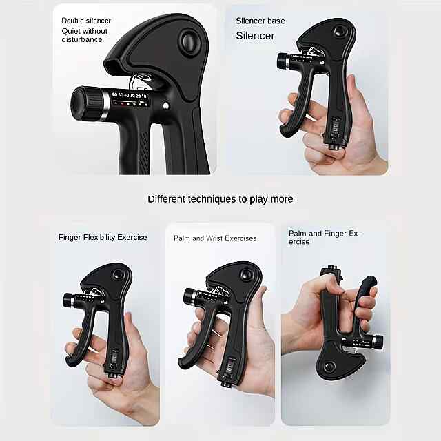 Еспандер 10-60 кг з лічильником ???? Регул. навантаж, розвиток сили кистей, рук. - 2 фото товару