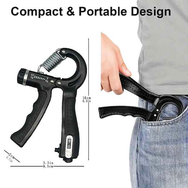 Еспандер R-подібний для зап'ясть та рук, навантаження 5-60кг, фітнес тренажер. - 2 фото товару