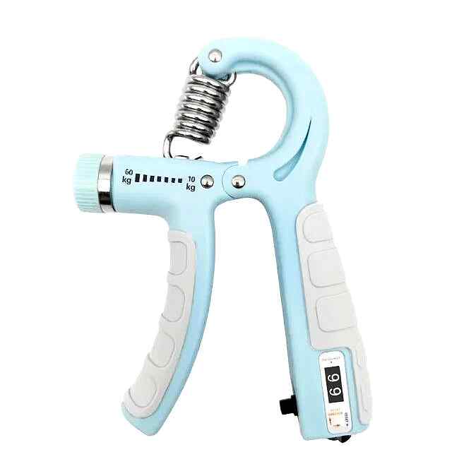 Еспандер регул. 10-60кг   лічильник для рук, зап'ясть та пальців. Професійне тренування сили. - 1 фото товару