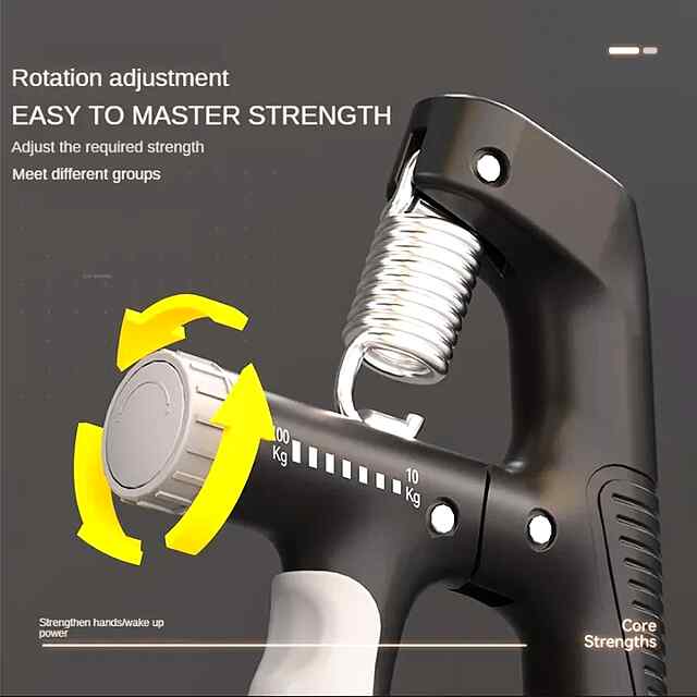 Еспандер регул. 5-100 кг для рук, зап'ястя, тренувань та реабілітації - 2 фото товару