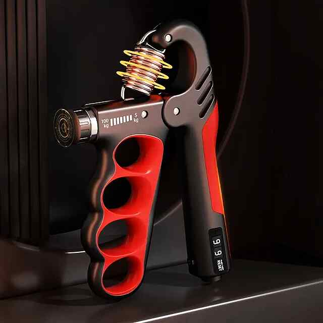 Еспандер регул. 5-100кг   лічильник, для зміцнення рук та зап'ясть. Фітнес обладнання.