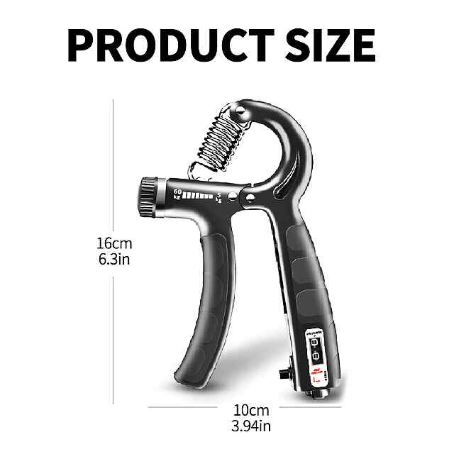 Еспандер регульований R-подібний 5-60кг для тренування рук та зап'ясть, фітнес Україна - 2 фото товару