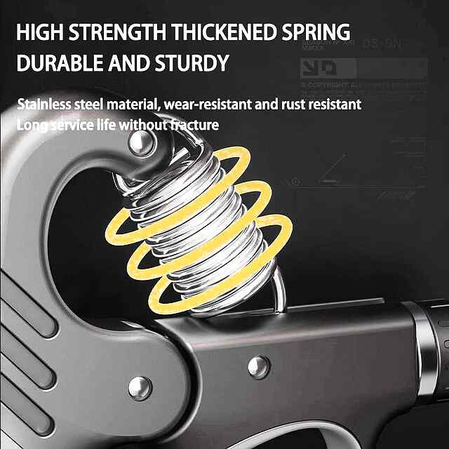 Еспандер регульований від 5 до 100 кг - для рук, зап'ястя та фітнесу. - 2 фото товару