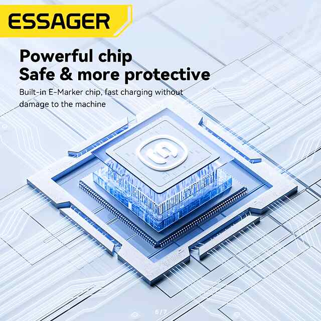 Essager 20 Вт GaN USB Type-C - Швидка та компактна зарядка - 3 фото товару