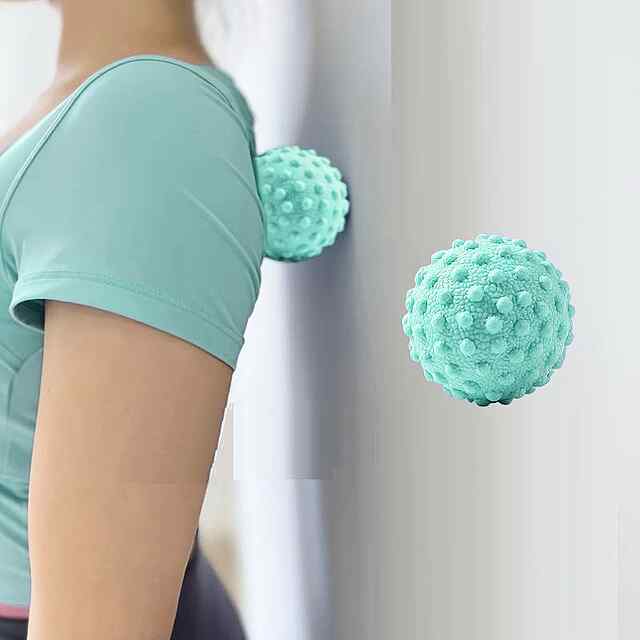 М'яч для масажу фасцій (фіолетовий) - середньої твердості 5см