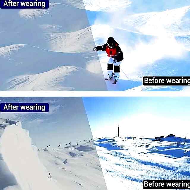 Гірські окуляри TPU з градієнтною лінзою (унісекс) - Стиль та захист 60 символів - 1 фото товару