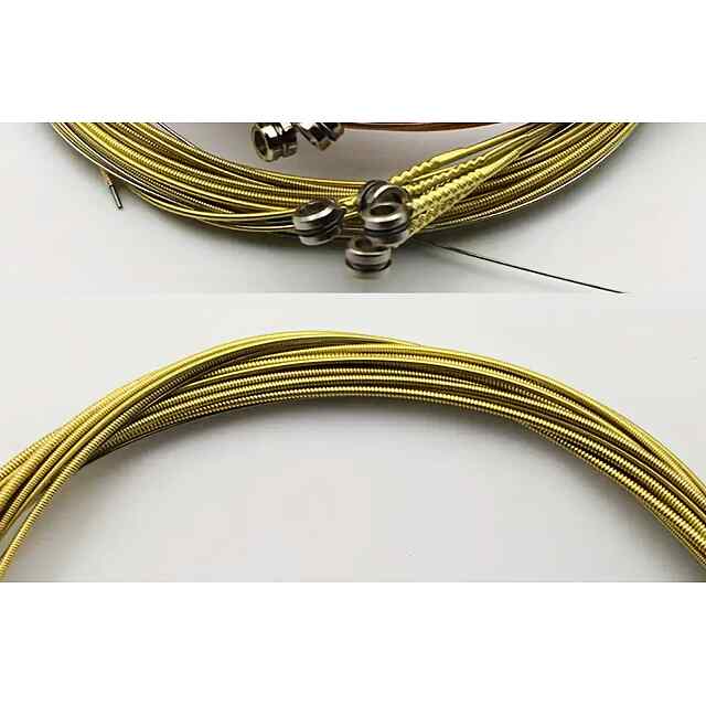 Гітарні струни класичні сталь комплект 6 шт Україна - 2 фото товару