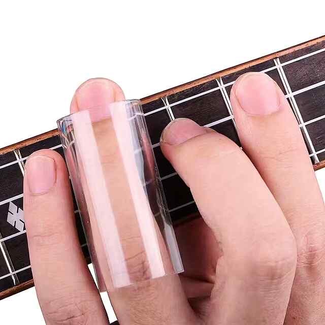 Скляний слайдер для гітари, 60мм, чисте звучання, універсальний аксесуар для різних стилів.