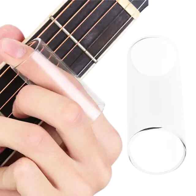 Гітарний скляний слайд 60 мм для акустичної/електричної гітари, банджо - чисте звучання. - 1 фото товару