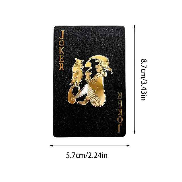 Гральні карти Black Gold Silver - Преміум колода для покеру та ігор

Купити Україна, розкішний дизайн, міцні, золоті/срібні акценти - 1 фото товару