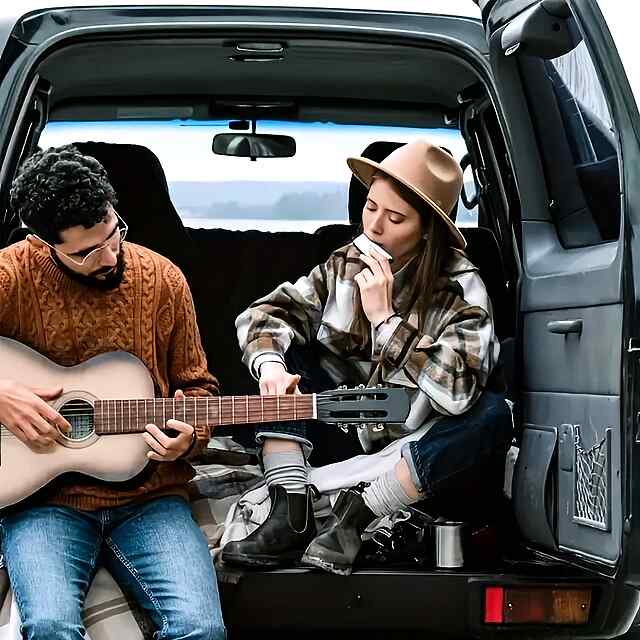 Губна гармошка C з нержавіючої сталі, 10 отворів для початківців, у подарунок кейс - 2 фото товару