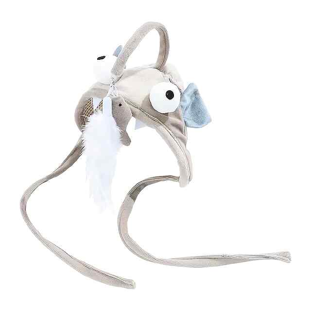 Інтерактивна шапка-дразнилка для котів ???? Активність та розваги щодня! - 3 фото товару