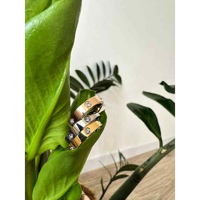 Каблучка жіноча Burgundy - Золото, Срібло, Рожеве золото 7/8. PROM20 знижка! Стиль та краса! Україна. - 3 фото товару