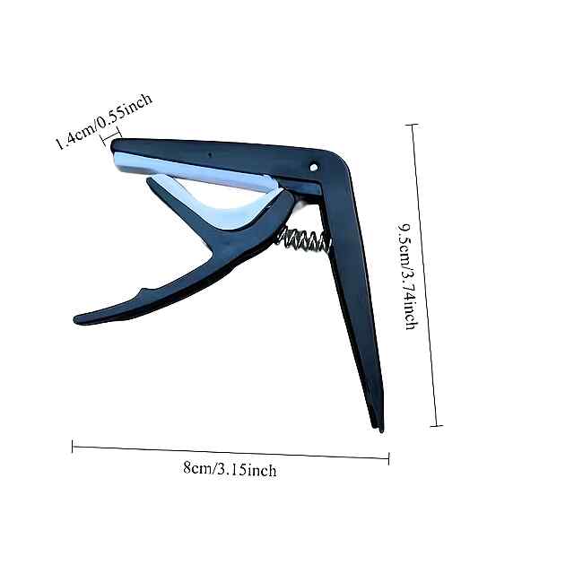 Каподастр 2-в-1 з підйомником струн – універсальна модель для акустичних/ел./класичних гітар - 3 фото товару