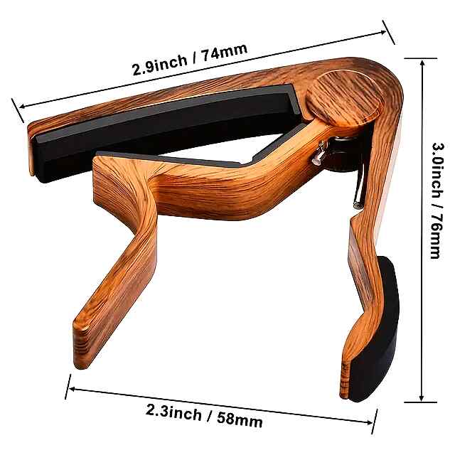 Каподастр для гітари - металевий, універсальний, компактний. - 1 фото товару