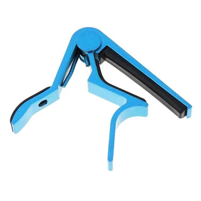 Каподастр для гітари, синій – зручний та портативний - 1 фото товару