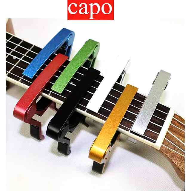 Каподастр для гітари, синій – зручний та портативний - 2 фото товару