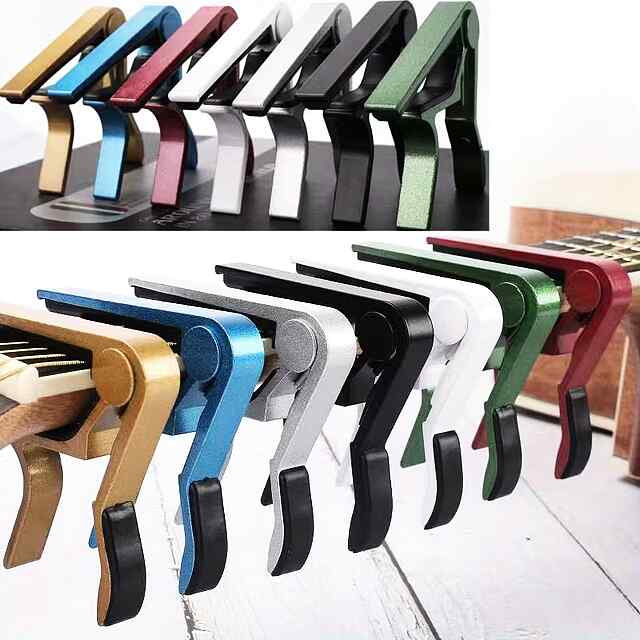 Каподастр зелений для гітари / акустичної чи електричної - 1 фото товару