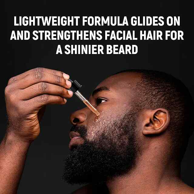 Касторова олія з мезоролером для густої бороди 30 мл - 1 фото товару